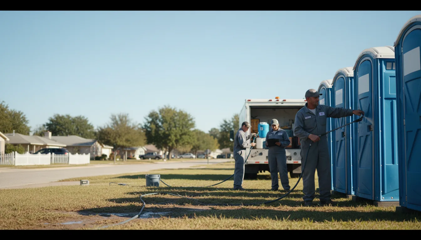Long-Term Portable Toilet Rental in Wesson, MS near me